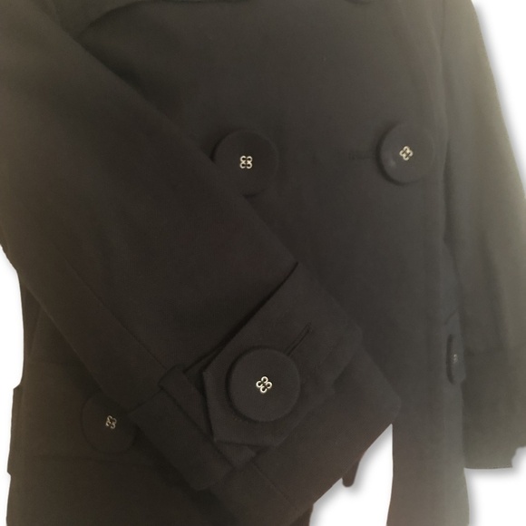 Halogen - Black Jacket with Oversized Buttons - Picture 4 of 8